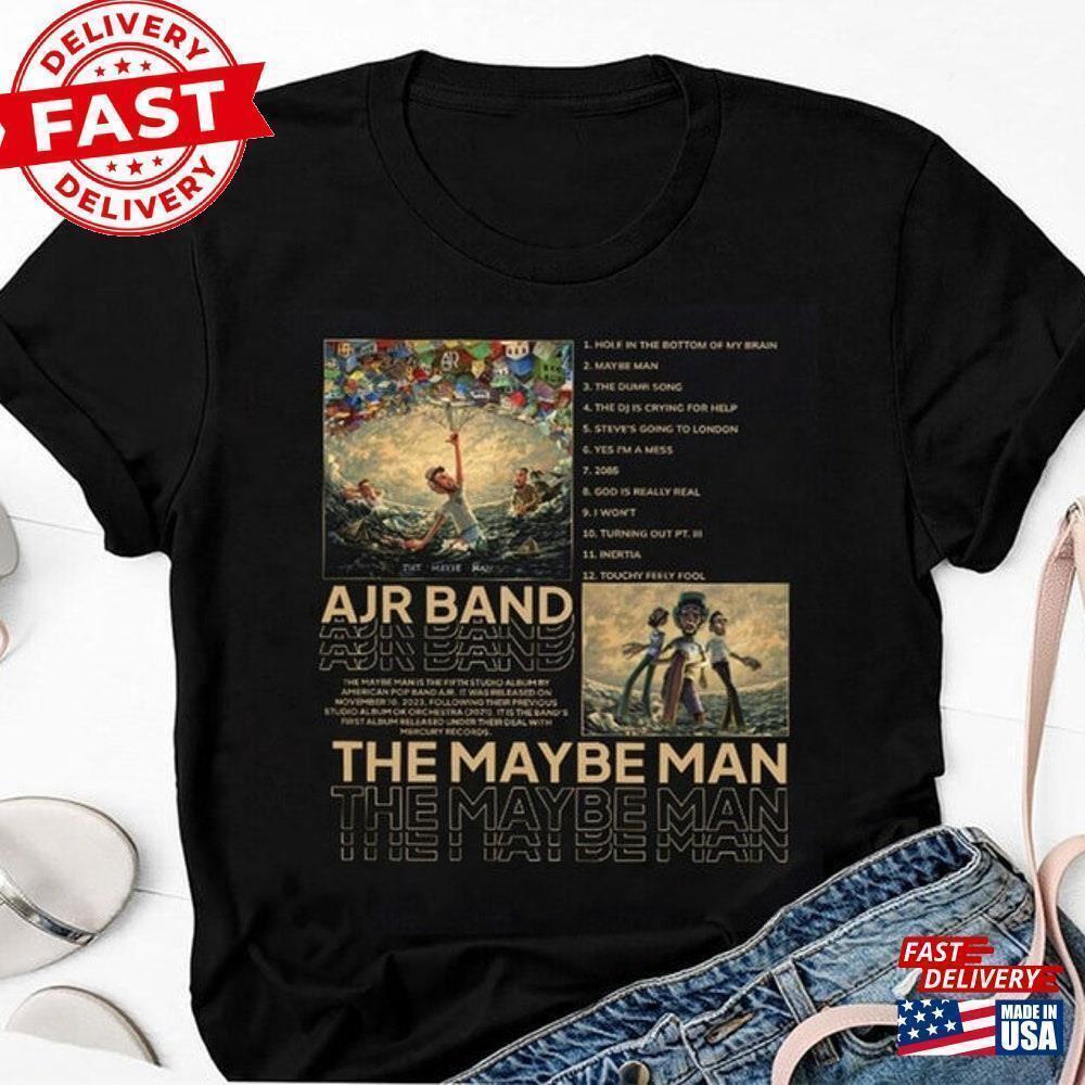 Ajr Band The Maybe Man Brothers Rock Pop Fan T-Shirt